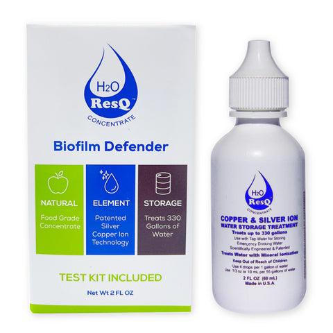 H2O ResQ Biofilm Defender Concentrate 2 oz